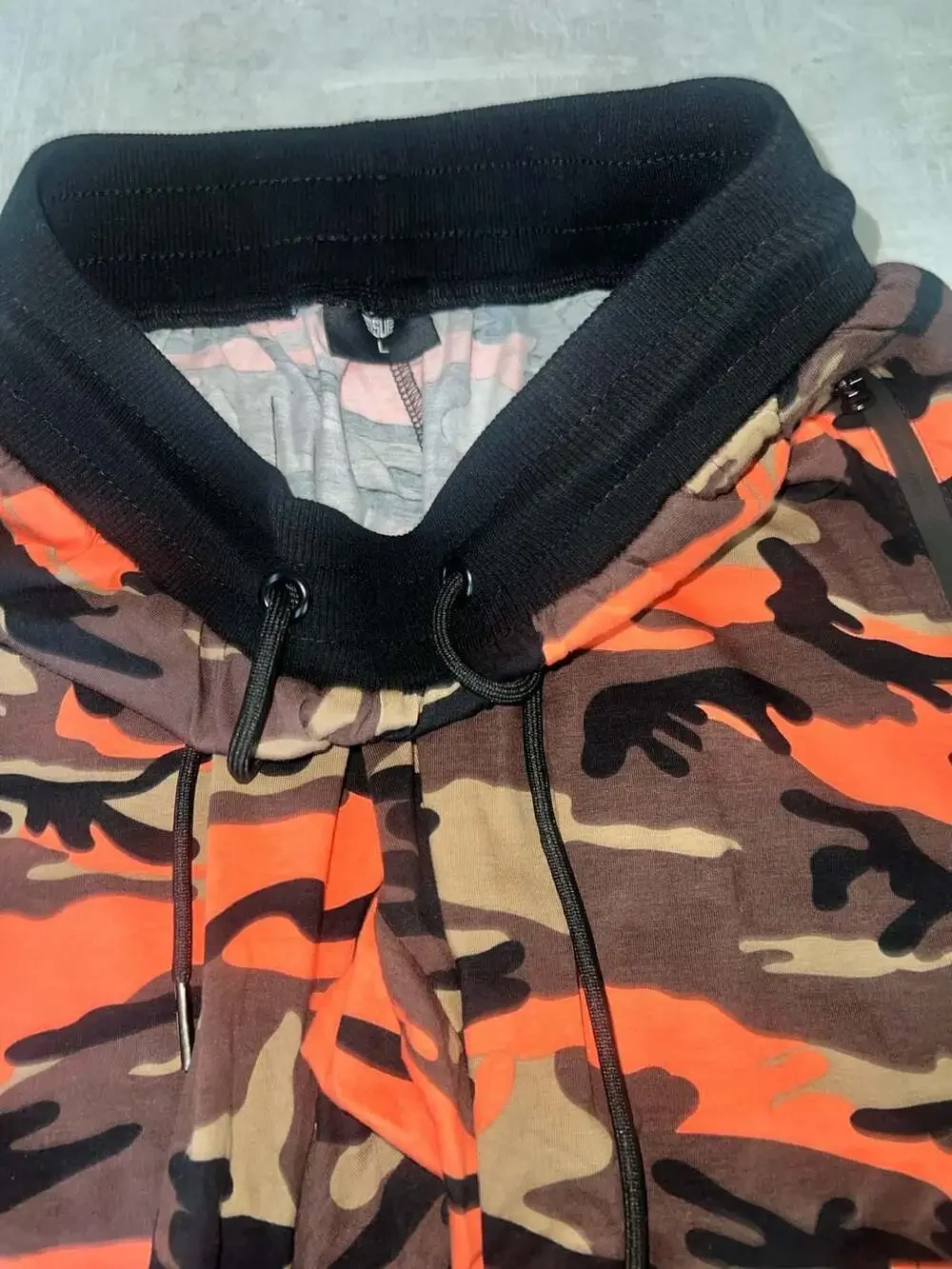 Size Up Apparel Camouflage Cargo Jogger Pants